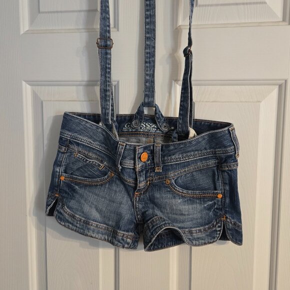 Guess Pants - Guess - Shorts with removable suspenders - Size 24/Size 0